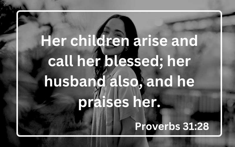 Bible Verse For A Virtuous Woman