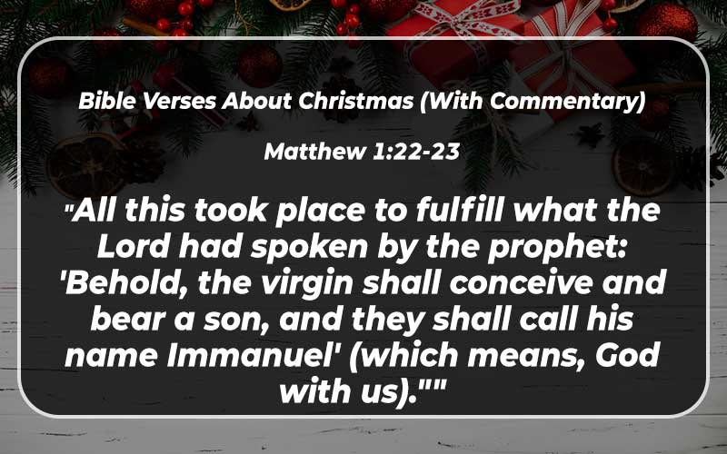 Bible Verses About Christmas