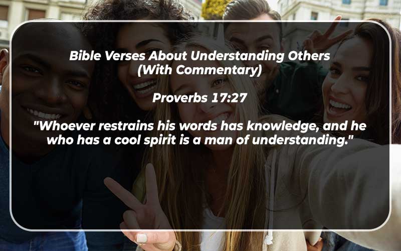 Bible Verses About Understanding Others 