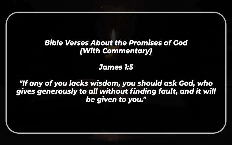 Bible Verses About the Promises of God