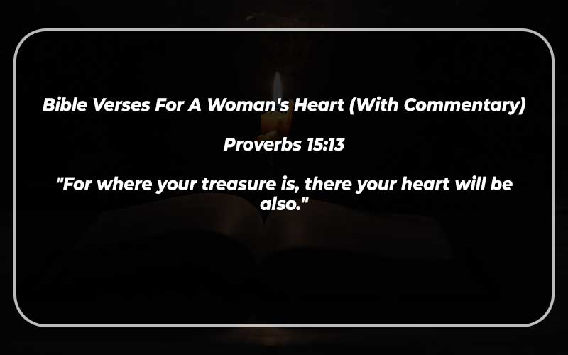 Bible Verses For A Woman's Heart 