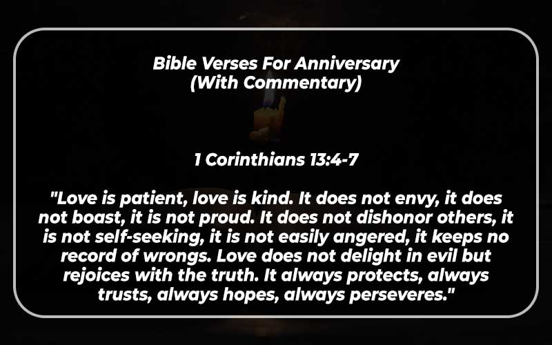 Bible Verses For Anniversary