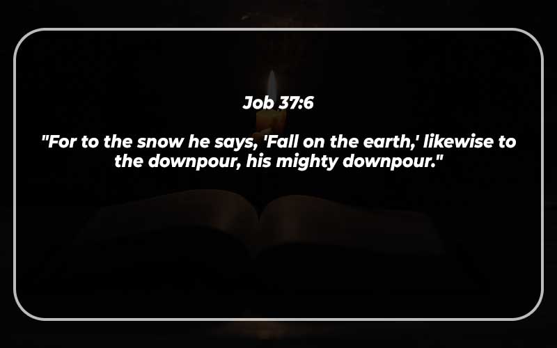 Bible Verses About Snow 