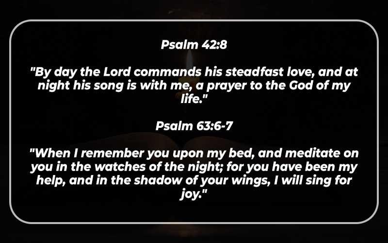 Good Night Bible Verse 