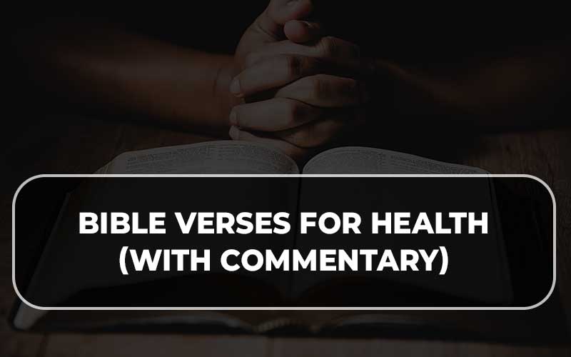 Bible Verses for Health