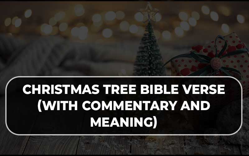 Christmas Tree Bible Verse