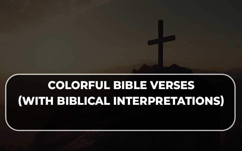 Colorful Bible Verses