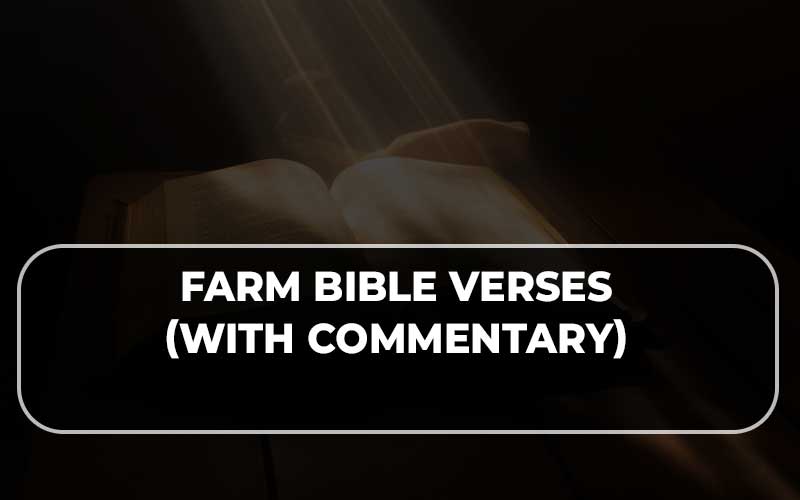 Farm Bible Verses