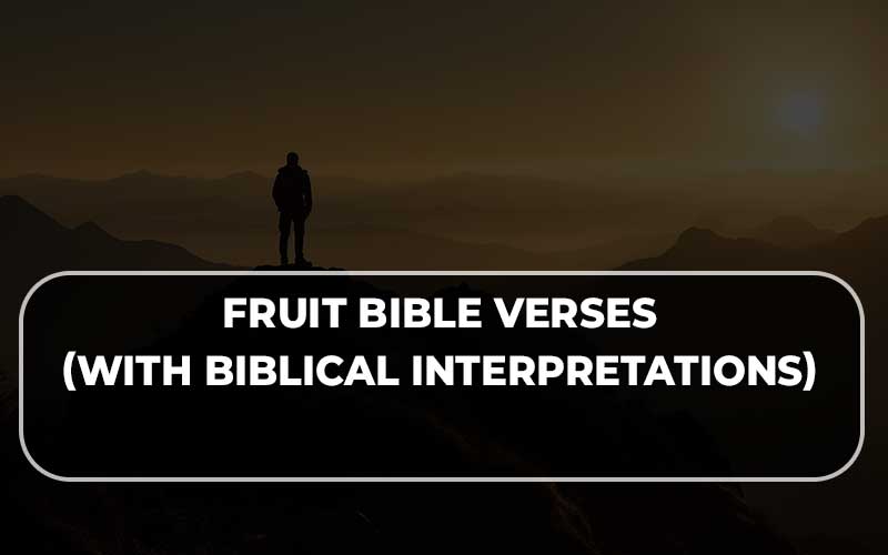 Fruit Bible Verses