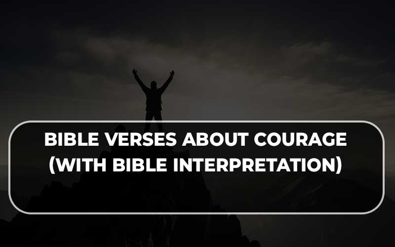 Bible verses about courage