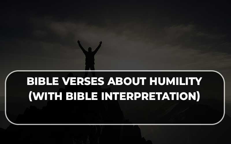 Bible verses about humility