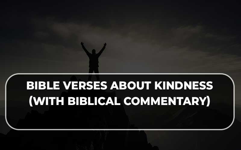 Bible verses about kindness