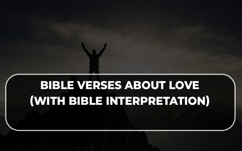 Bible verses about love