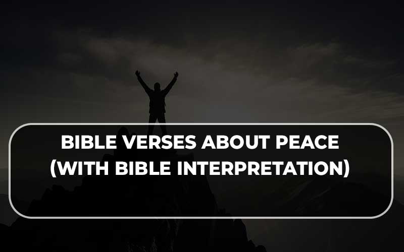 Bible verses about peace