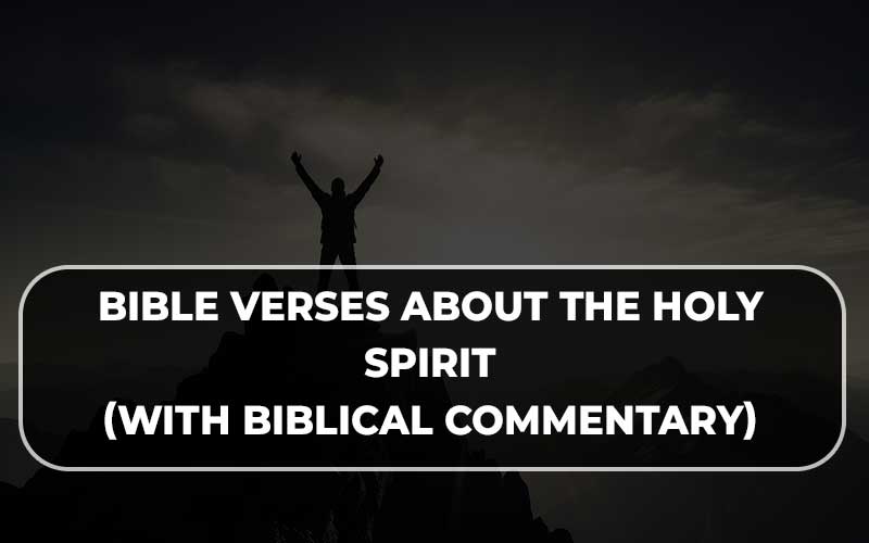Bible verses about the Holy Spirit