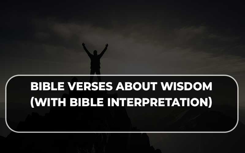 Bible verses about wisdom 