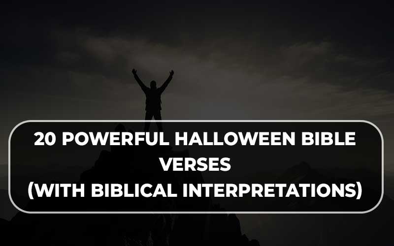 Halloween Bible Verses
